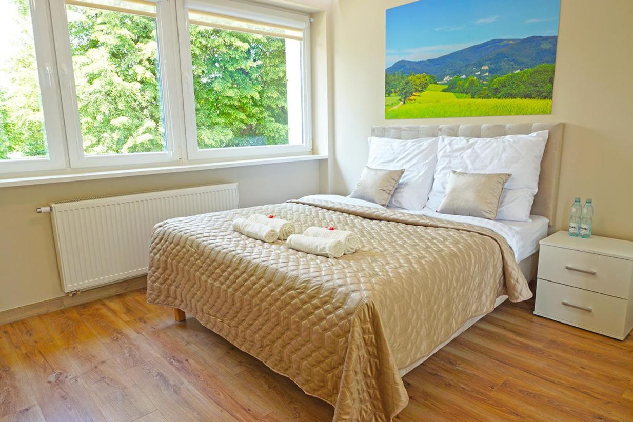 Nad Stawem Apartment Устрон Стая снимка